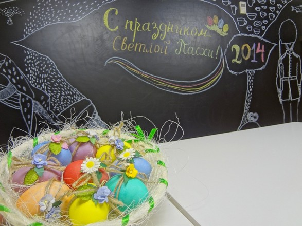 How spring and Easter arrived at New St. Isaac’s